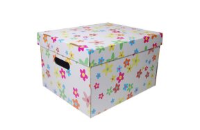 PAPER BOX A4 "FLOWERS"
